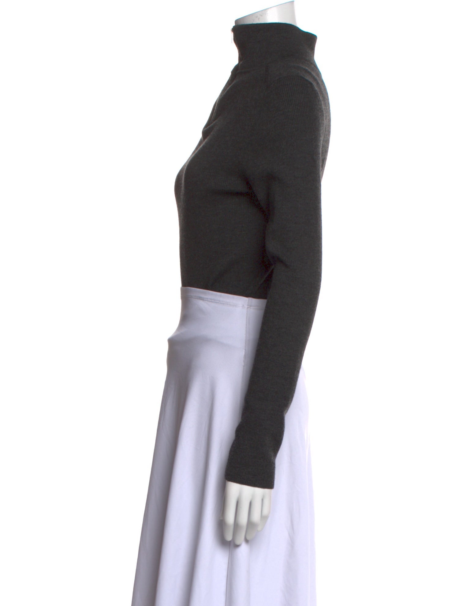 Michael Kors Collection Merino Wool Mock Neck Sweater w/ Tags