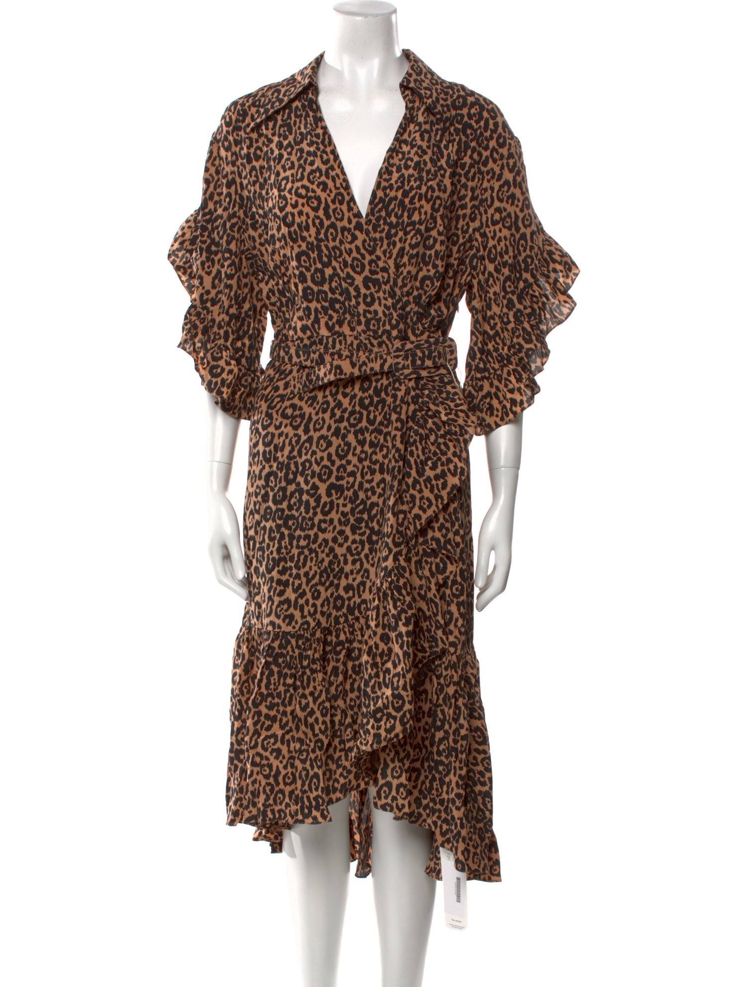 Michael Kors Collection Silk Midi Length Dress w/ Tags