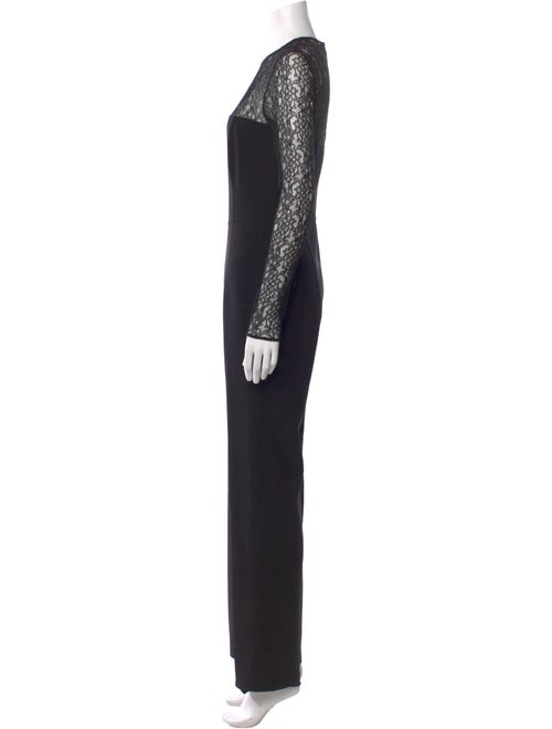 Michael Kors Collection Virgin Wool Crew Neck Jumpsuit