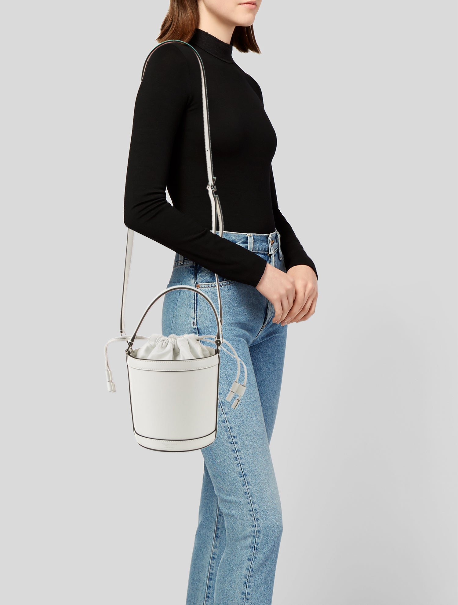 Michael Kors Collection Leather Bucket Bag w/ Tags