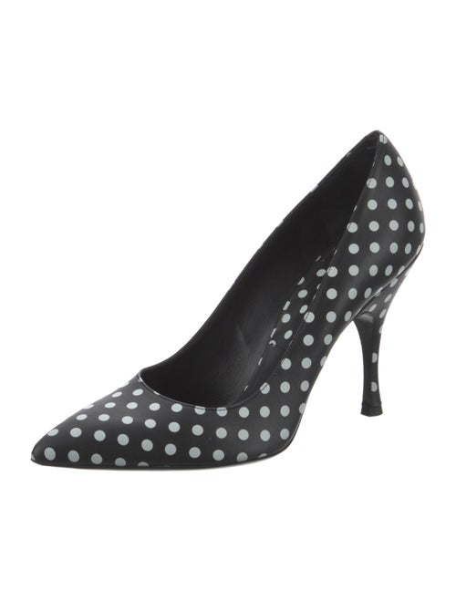 Michael Kors Collection Suede Polka Dot Print Pumps