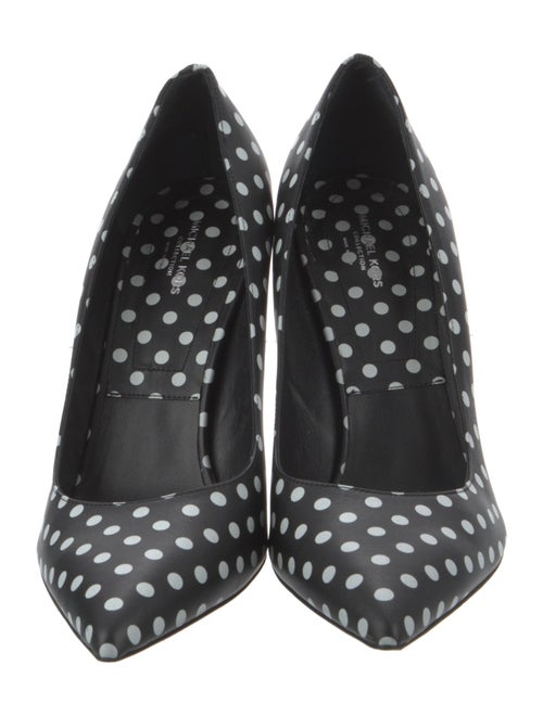 Michael Kors Collection Suede Polka Dot Print Pumps