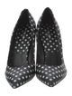 Michael Kors Collection Suede Polka Dot Print Pumps