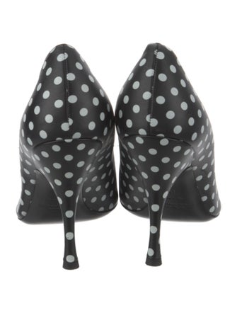 Michael Kors Collection Suede Polka Dot Print Pumps