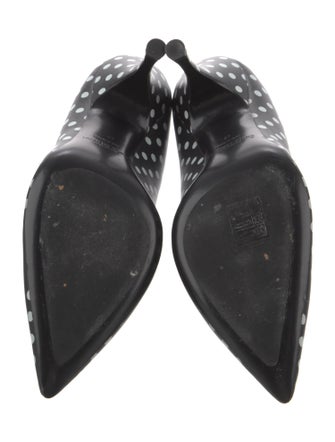 Michael Kors Collection Suede Polka Dot Print Pumps