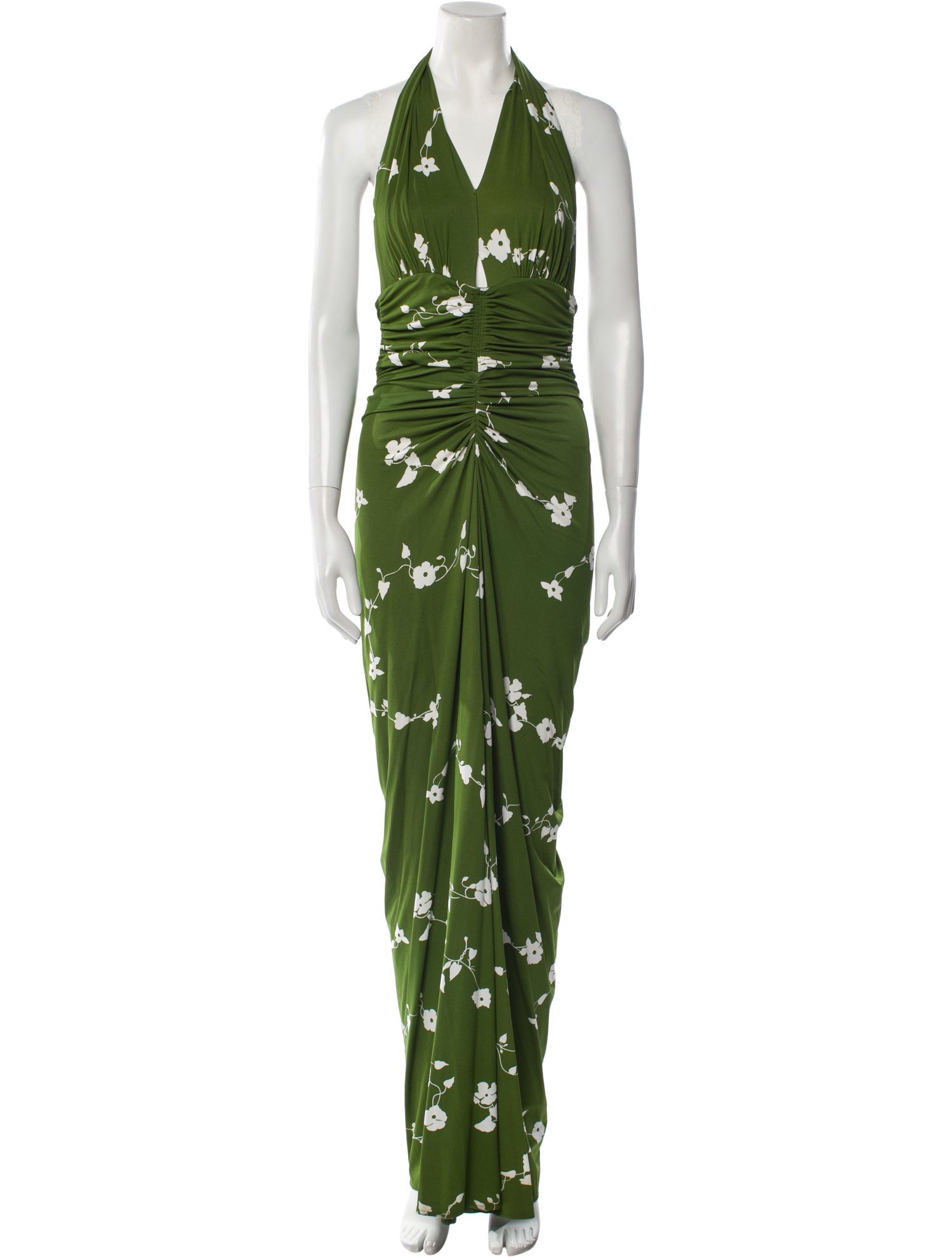 Michael Kors Floral Print Long Dress
