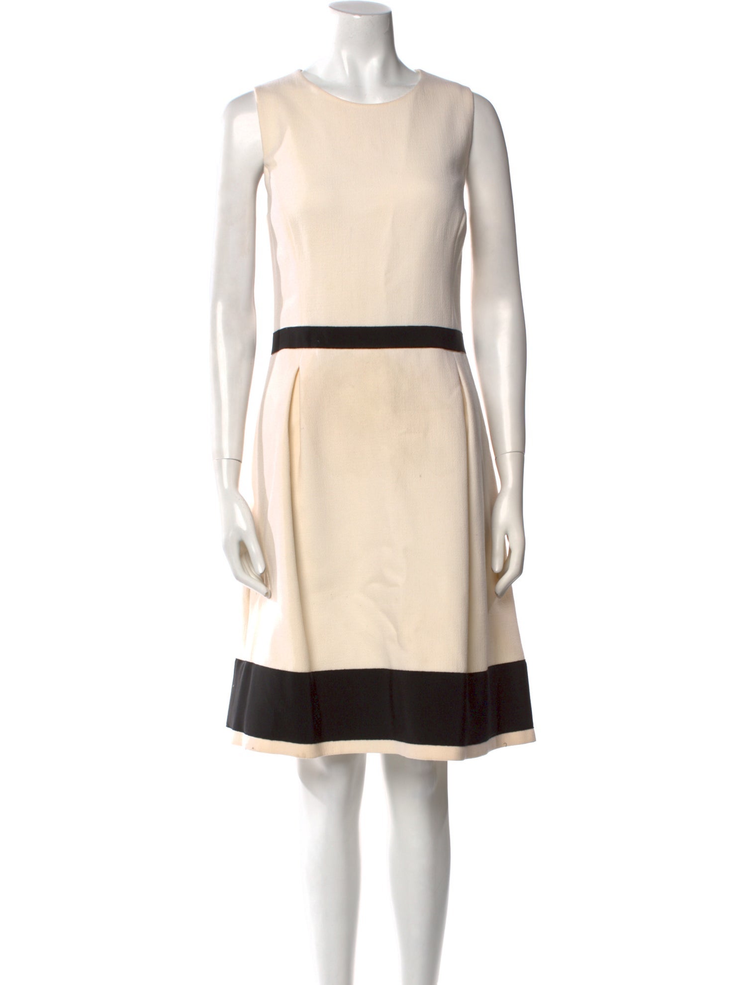 Michael Kors Collection Virgin Wool Knee-Length Dress