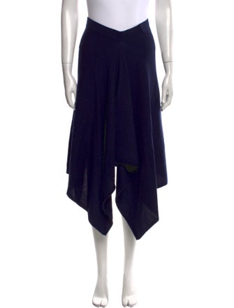 Michael Kors Collection Cashmere Midi Length Skirt