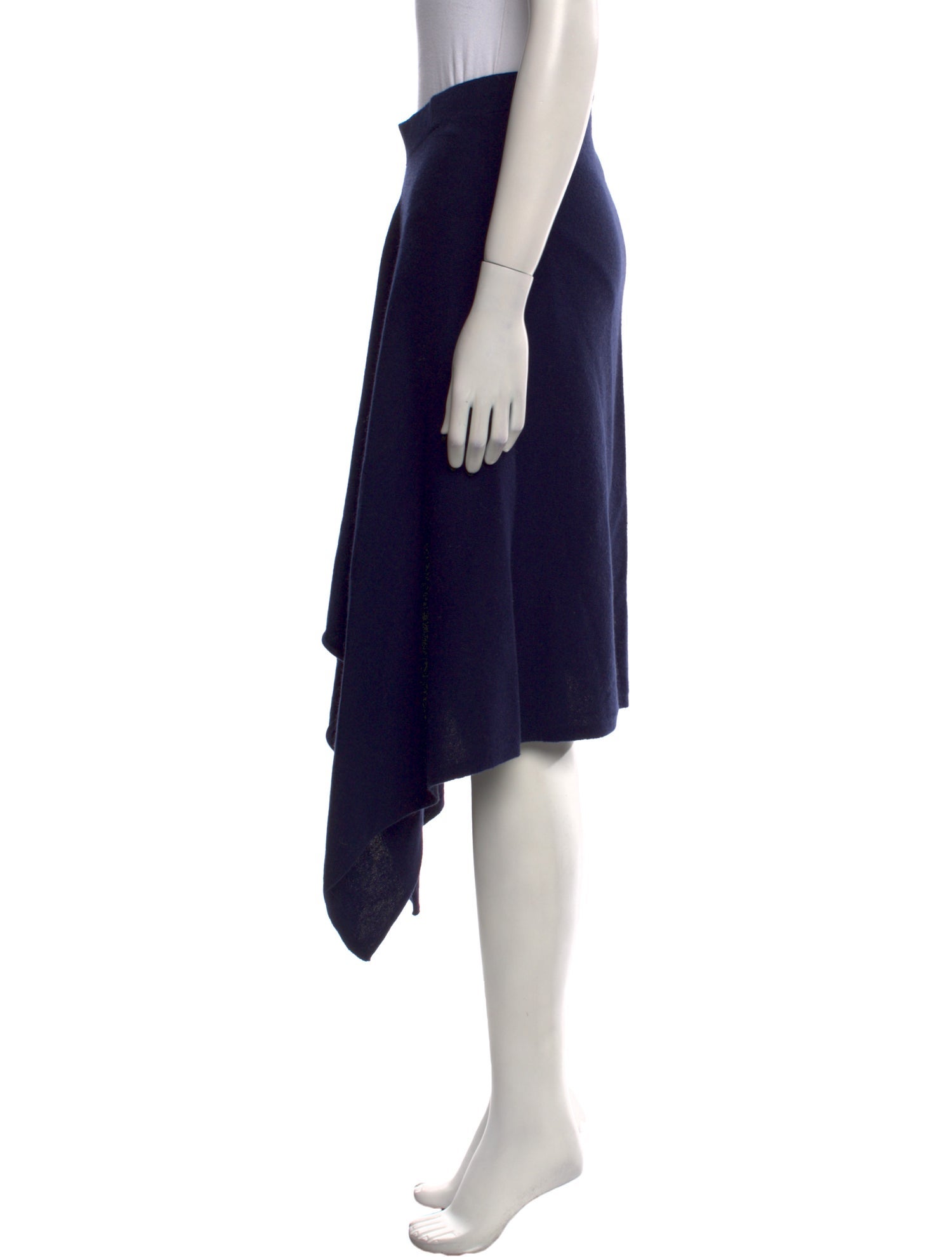 Michael Kors Collection Cashmere Midi Length Skirt