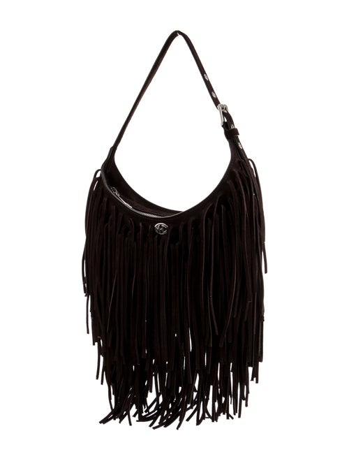 Michael Kors Collection Suede Shoulder Bag