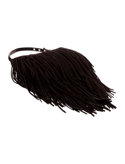 Michael Kors Collection Suede Shoulder Bag