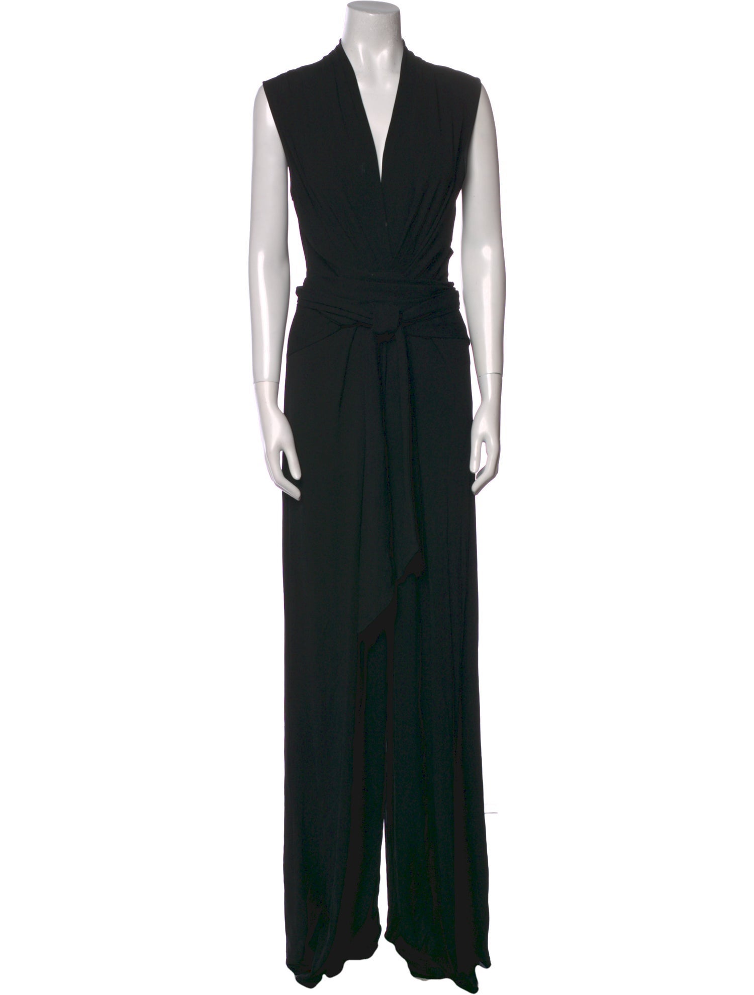 Michael Kors Collection V-Neck Jumpsuit