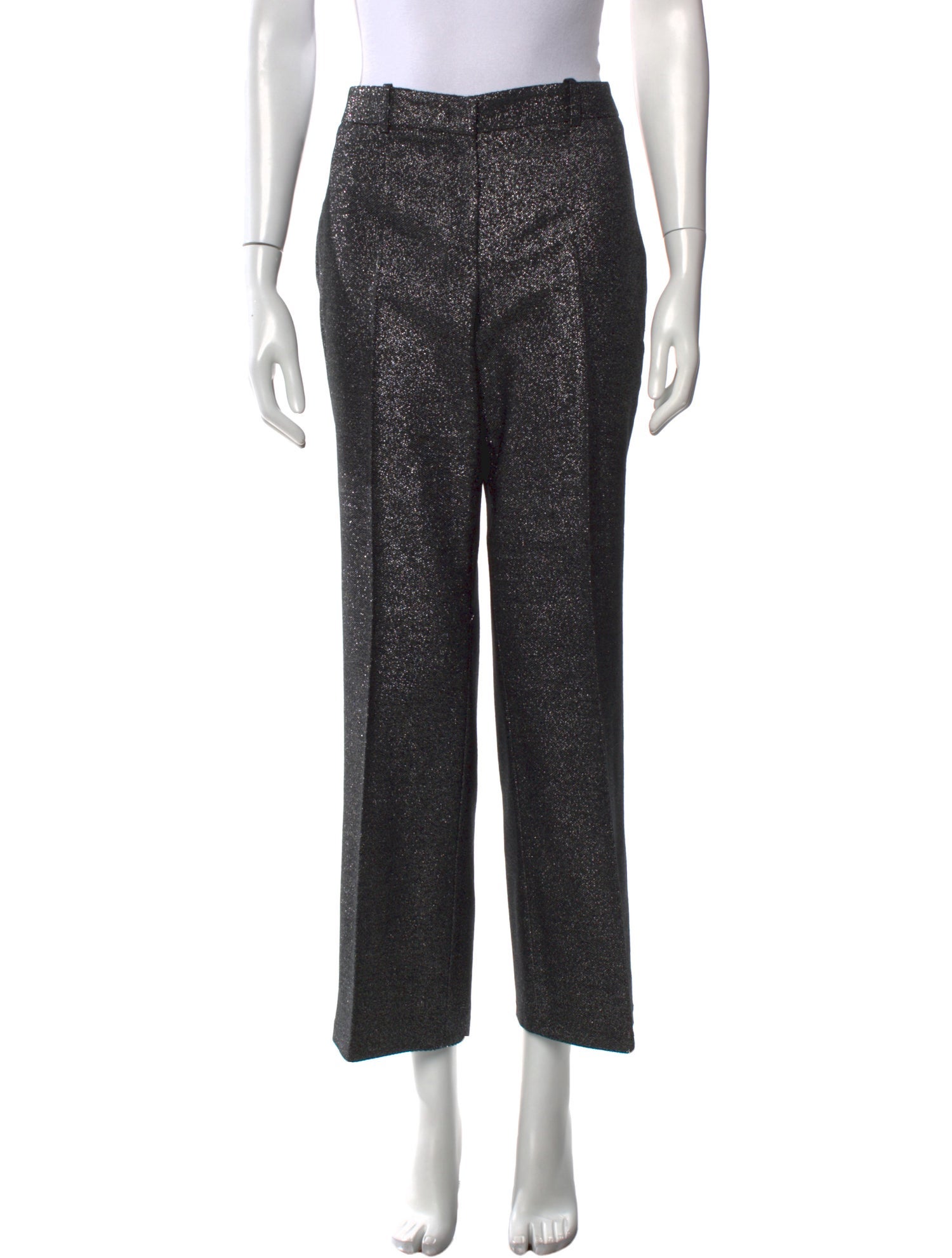 Michael Kors Collection Wool Wide Leg Pants