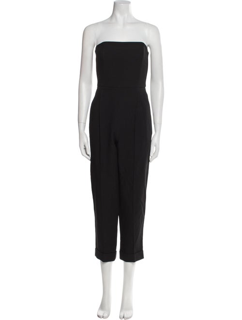 Michael Kors Collection Virgin Wool Strapless Jumpsuit
