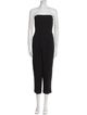 Michael Kors Collection Virgin Wool Strapless Jumpsuit