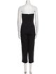Michael Kors Collection Virgin Wool Strapless Jumpsuit
