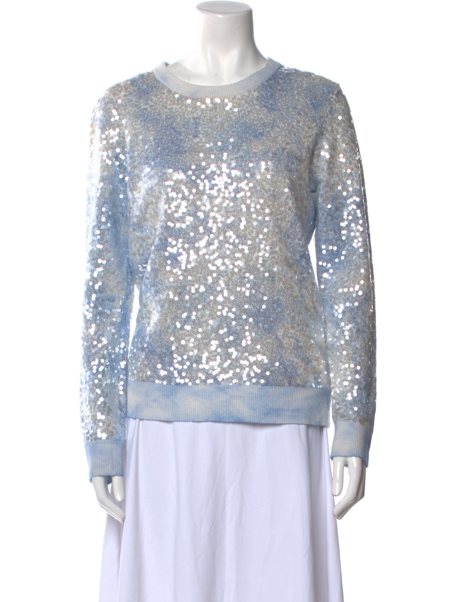 Michael Kors Collection Cashmere Patterned Sweater