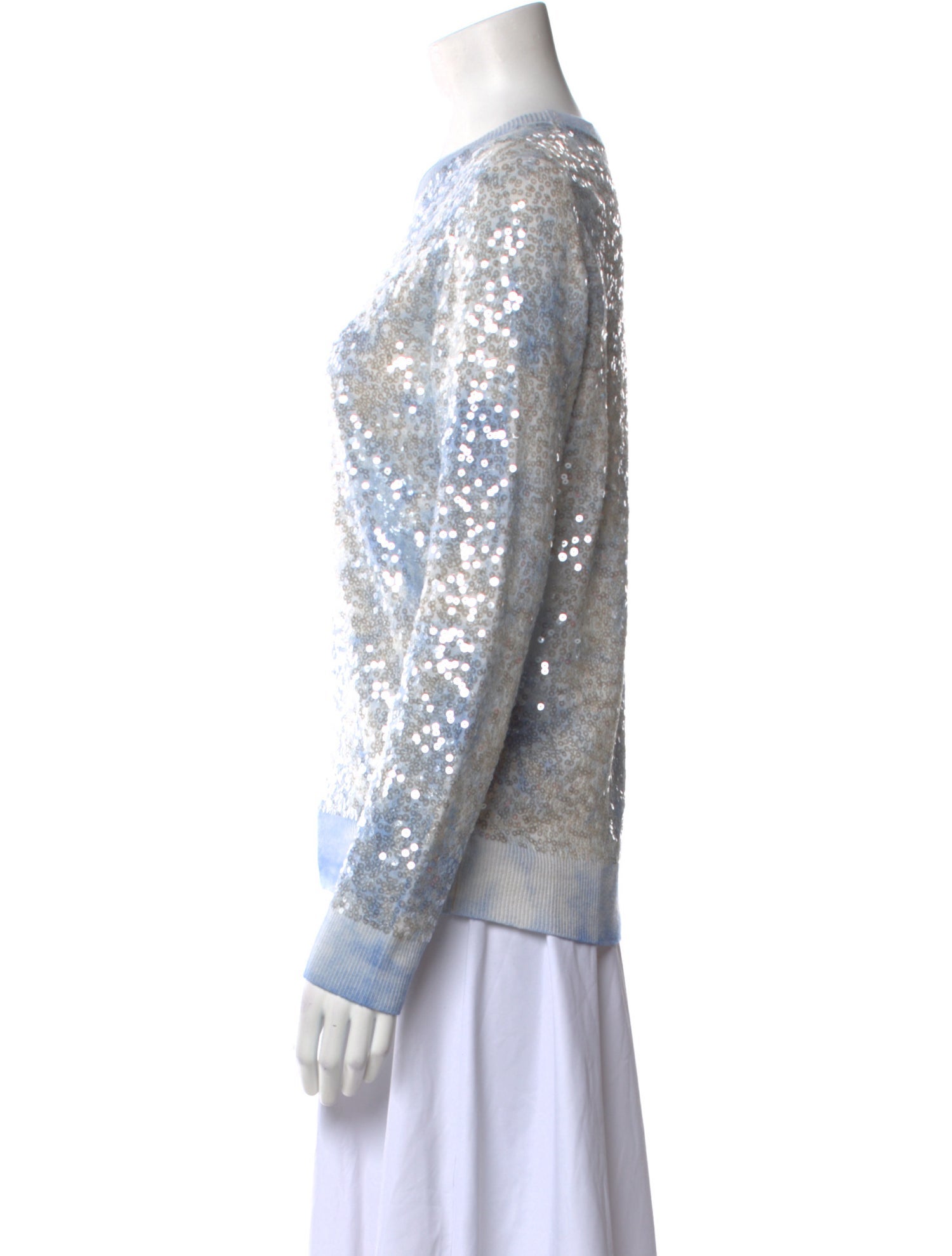 Michael Kors Collection Cashmere Patterned Sweater