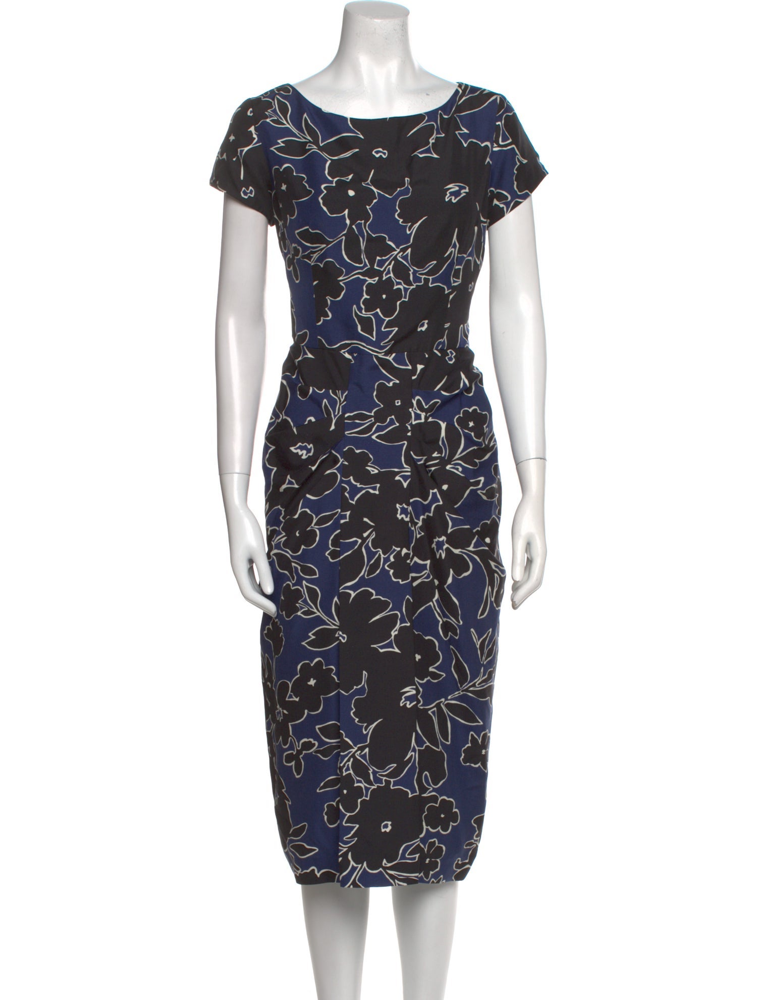 Michael Kors Collection Silk Midi Length Dress w/ Tags