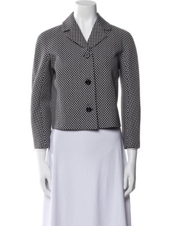 Michael Kors Collection Printed Blazer