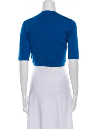 Michael Kors Collection Merino Wool Open Front Sweater