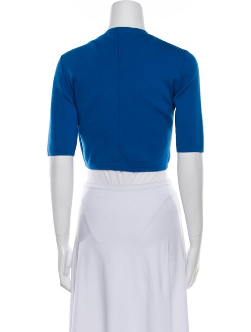 Michael Kors Collection Merino Wool Open Front Sweater