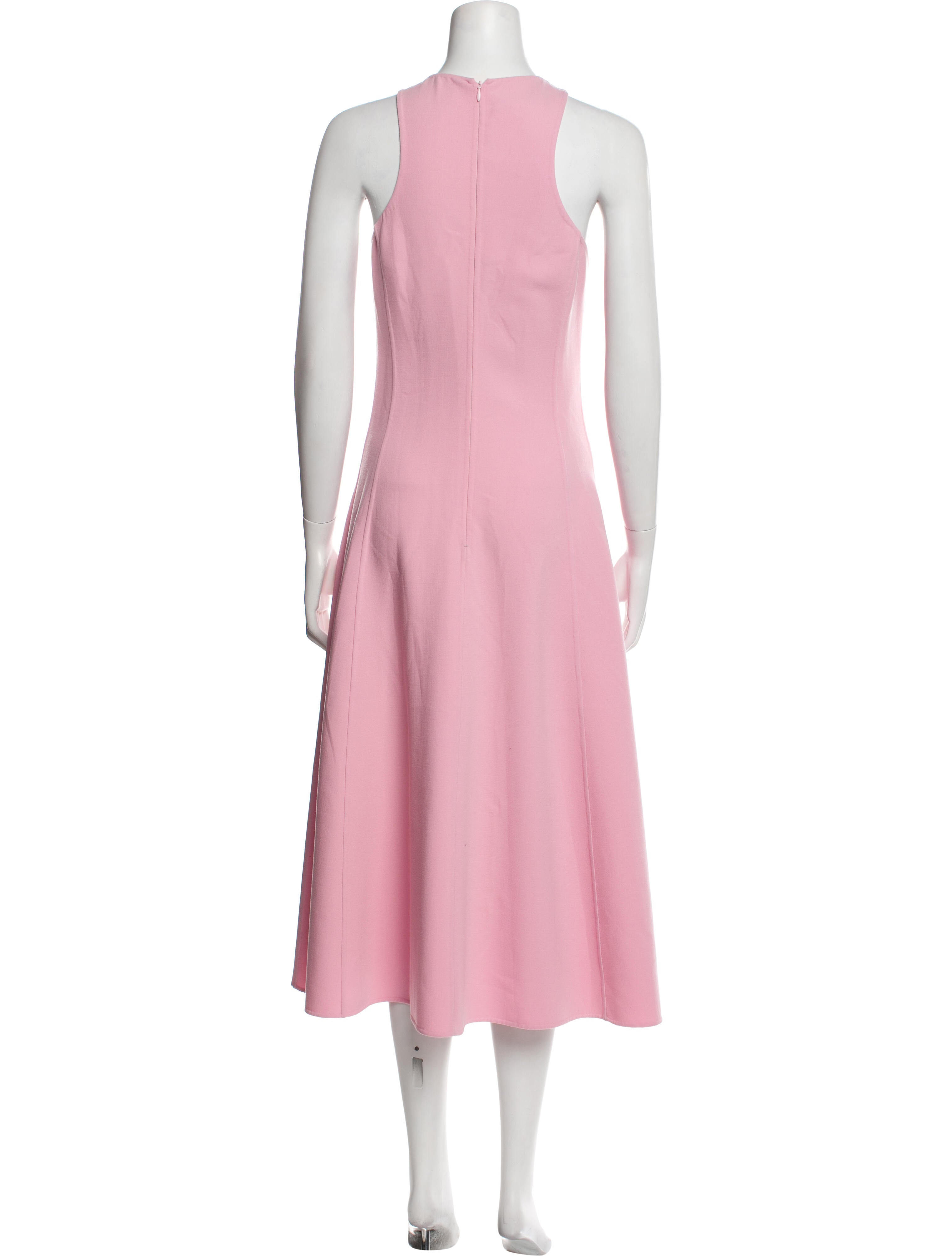 Michael Kors Collection Virgin Wool Long Dress