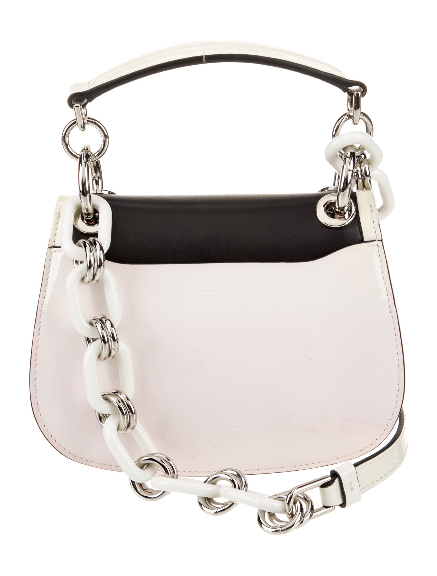 Michael Kors Collection Patent Leather Shoulder Bag