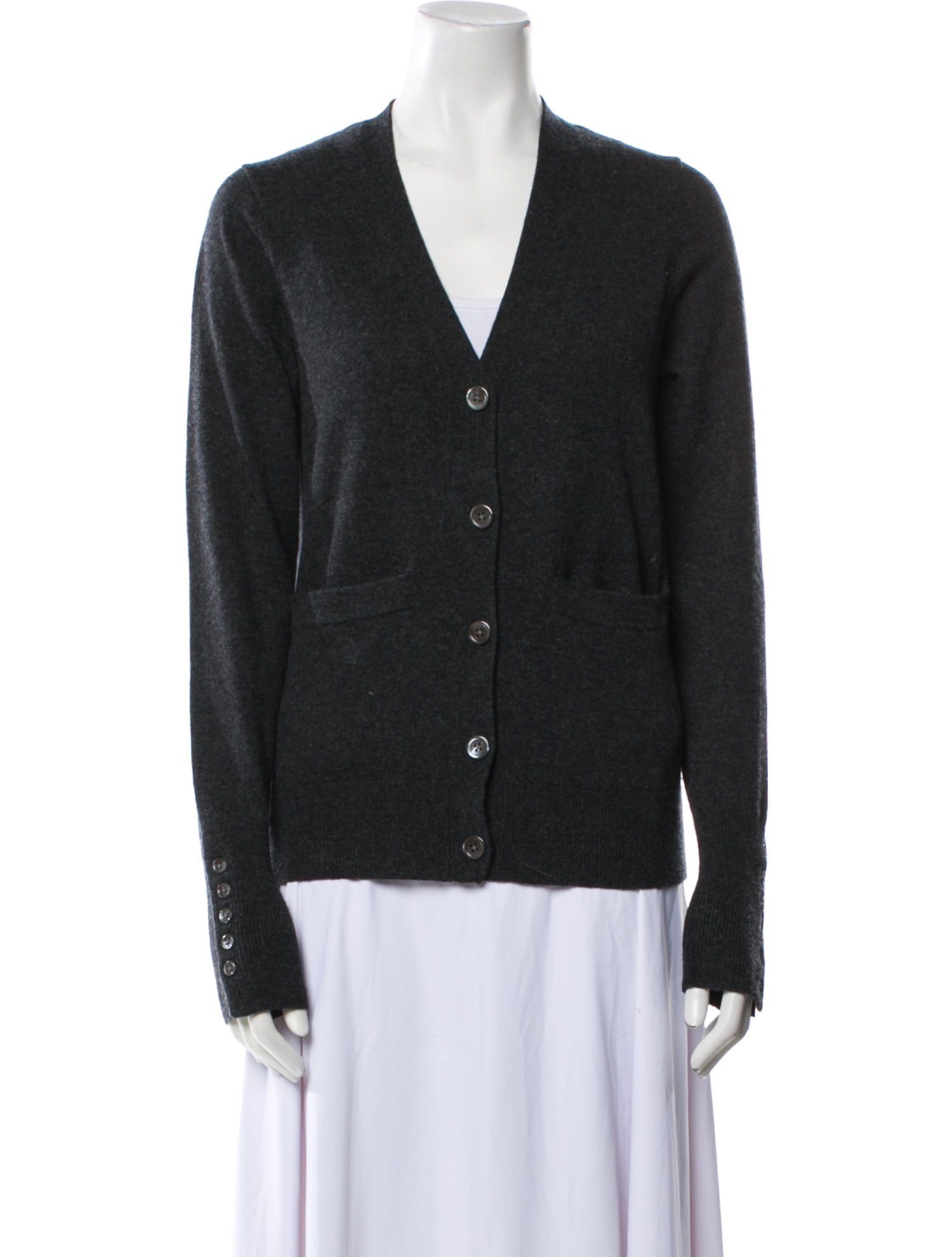 Michael Kors Collection Cashmere V-Neck Sweater