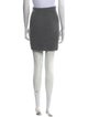 Michael Kors Collection Merino Wool Mini Skirt