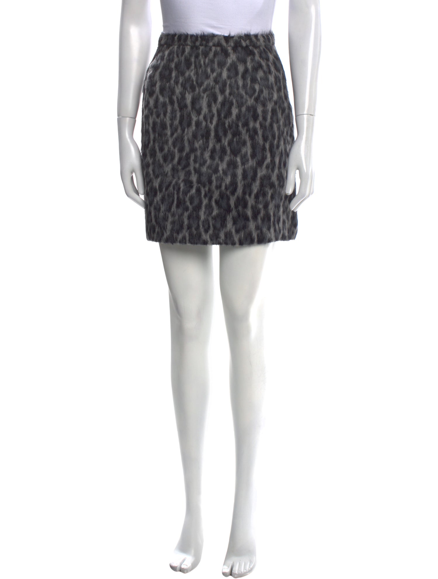 Michael Kors Collection Alpaca Mini Skirt