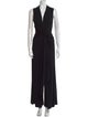 Michael Kors Collection V-Neck Jumpsuit