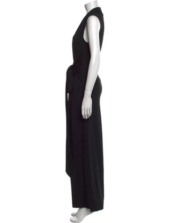 Michael Kors Collection V-Neck Jumpsuit