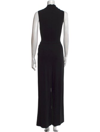 Michael Kors Collection V-Neck Jumpsuit
