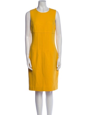 Michael Kors Collection Virgin Wool Knee-Length Dress