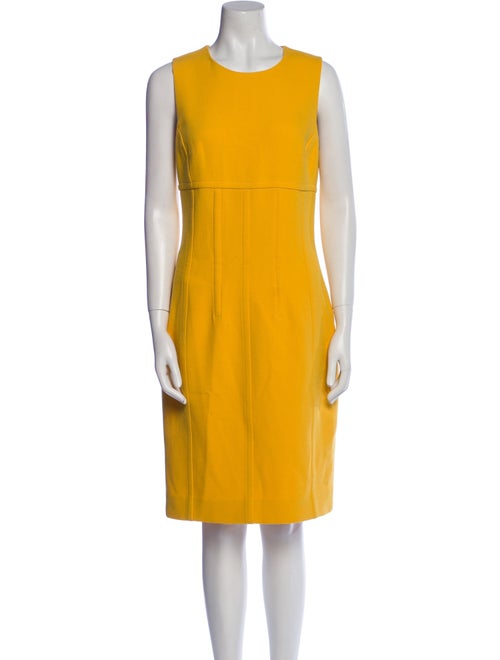 Michael Kors Collection Virgin Wool Knee-Length Dress