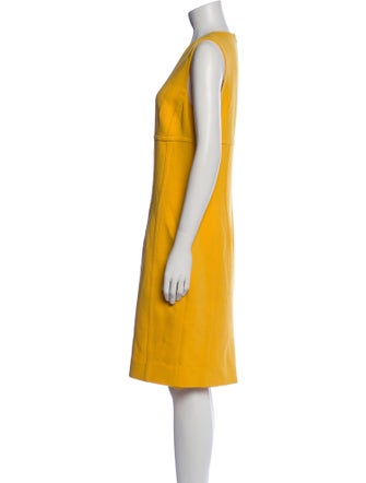 Michael Kors Collection Virgin Wool Knee-Length Dress