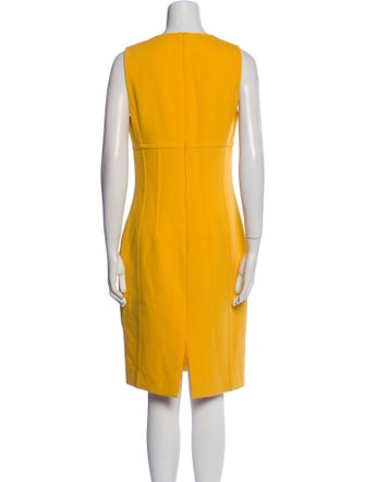 Michael Kors Collection Virgin Wool Knee-Length Dress