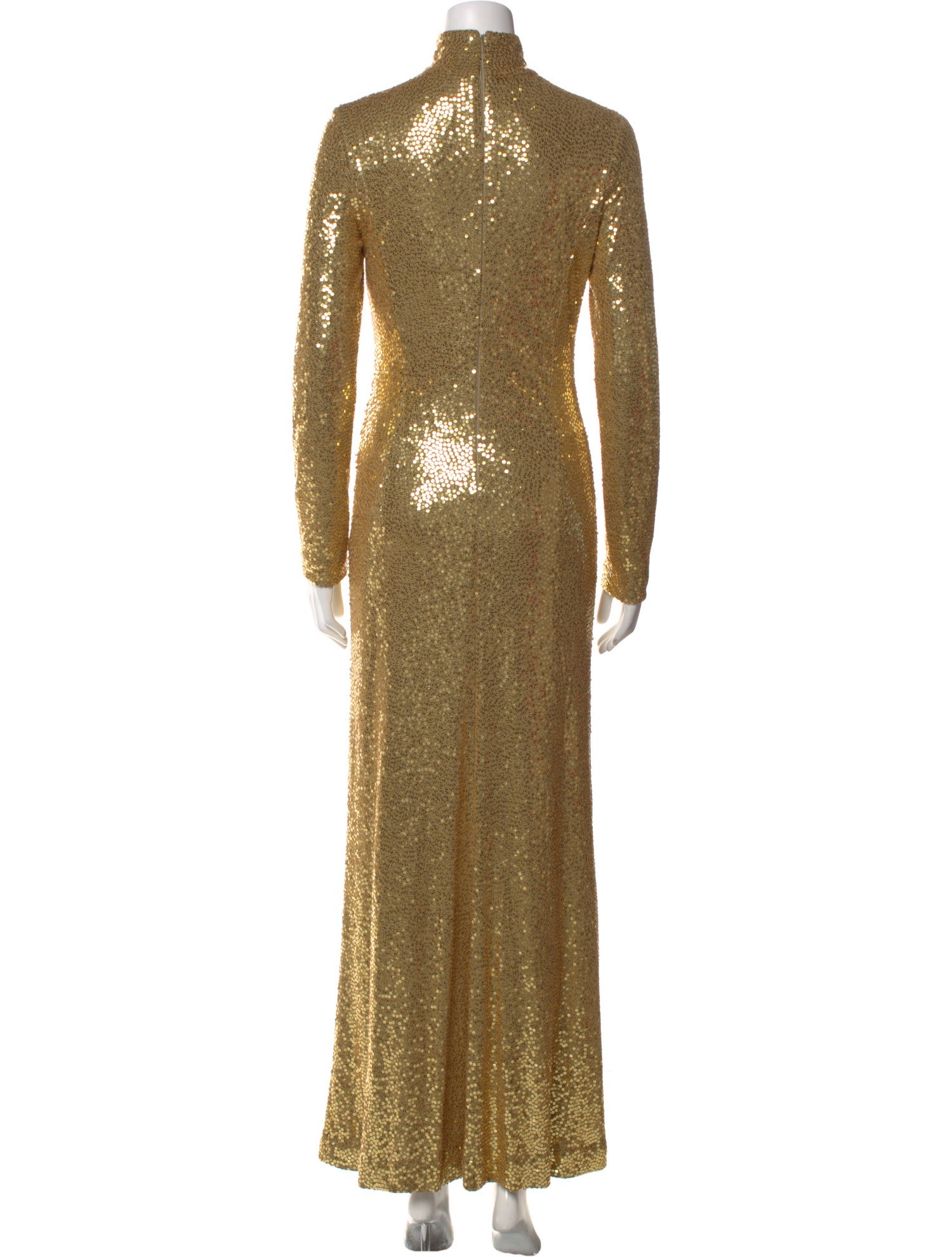 Michael Kors Collection Turtleneck Long Dress