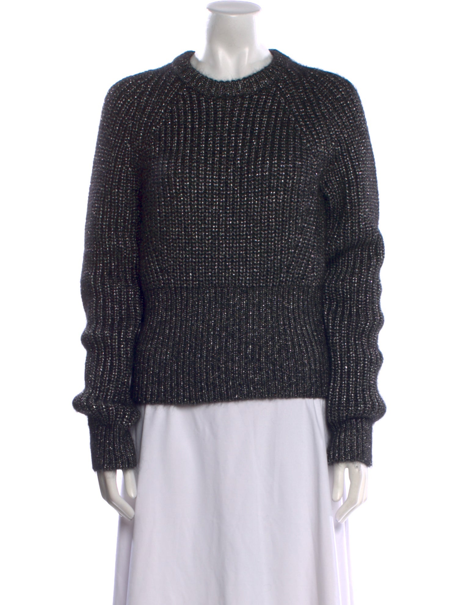 Michael Kors Collection Mohair Crew Neck Sweater