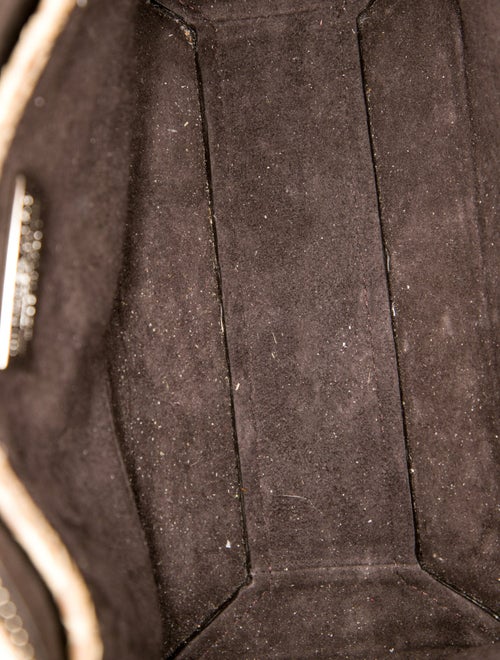 Michael Kors Collection Snakeskin Shoulder Bag