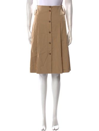 Michael Kors Collection Virgin Wool Knee-Length Skirt