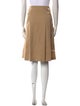 Michael Kors Collection Virgin Wool Knee-Length Skirt