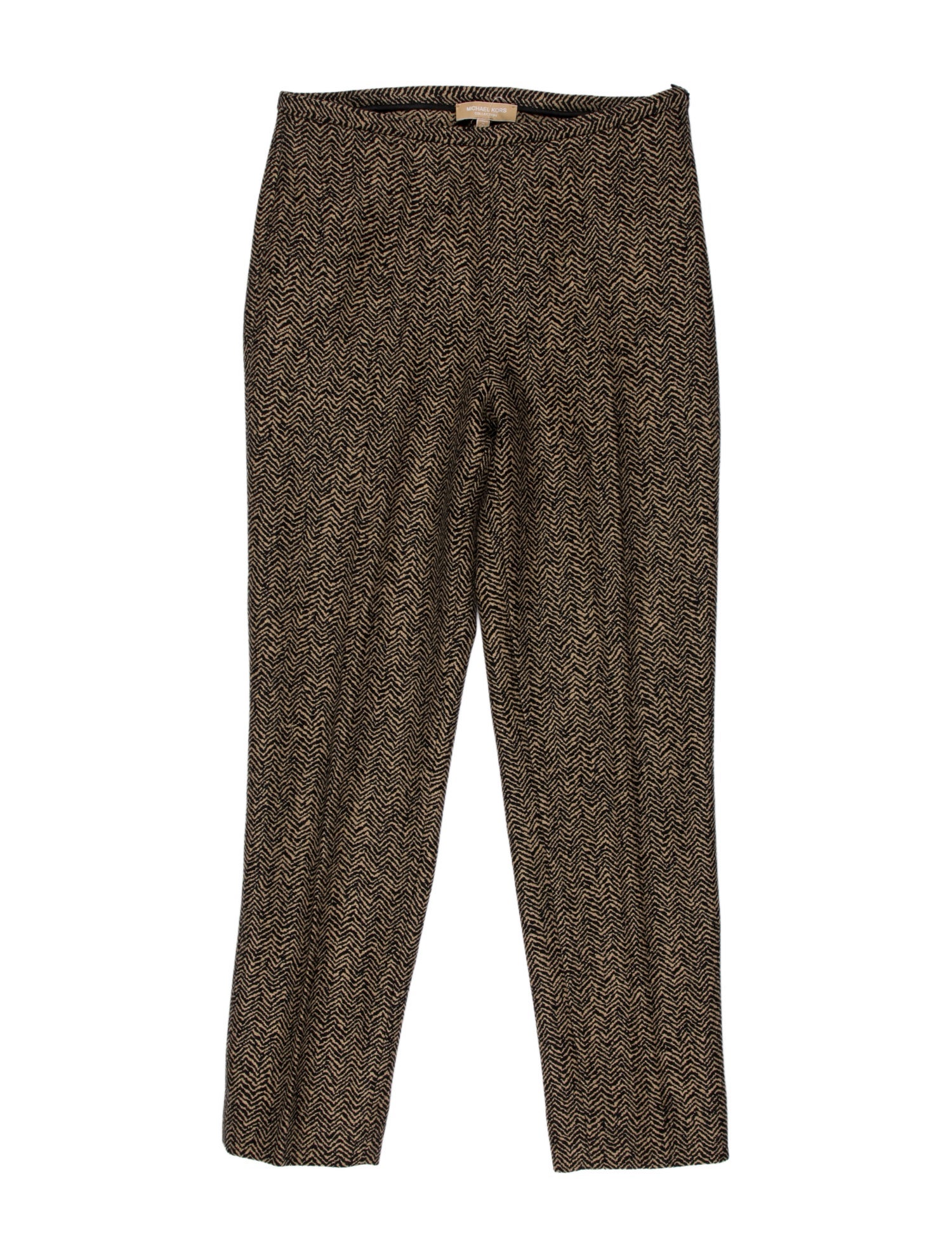 Michael Kors Collection Striped Straight Leg Pants