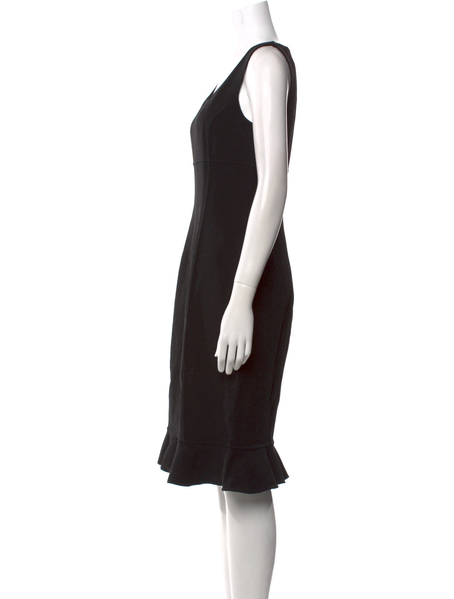 Michael Kors Collection Virgin Wool Knee-Length Dress w/ Tags