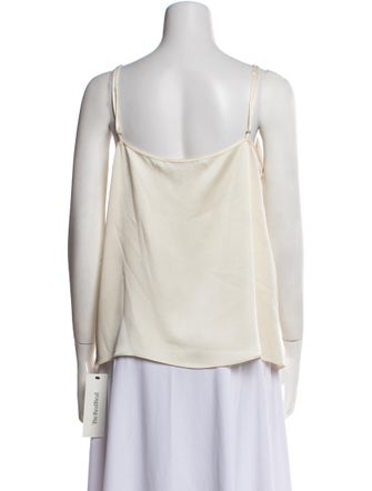 Michael Kors Collection V-Neck Sleeveless Top