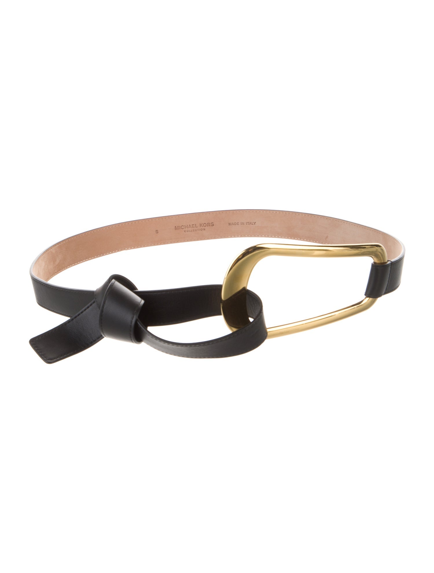 Michael Kors Collection Leather Waist Belt
