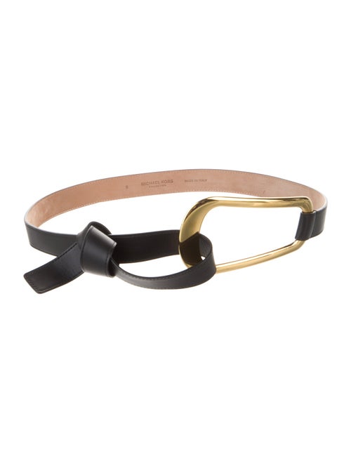 Michael Kors Collection Leather Waist Belt