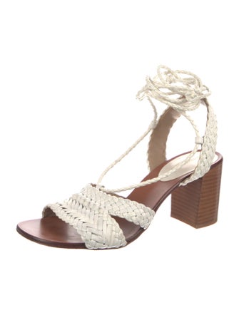 Michael Kors Collection Leather Gladiator Sandals