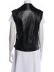 Michael Kors Collection Leather Biker Jacket